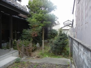 メンテナンスフリーのお庭